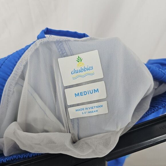 Chubbies The Shorelines 5.5” Classic Stretch Swim Trunks Medium - Picture 9 of 9